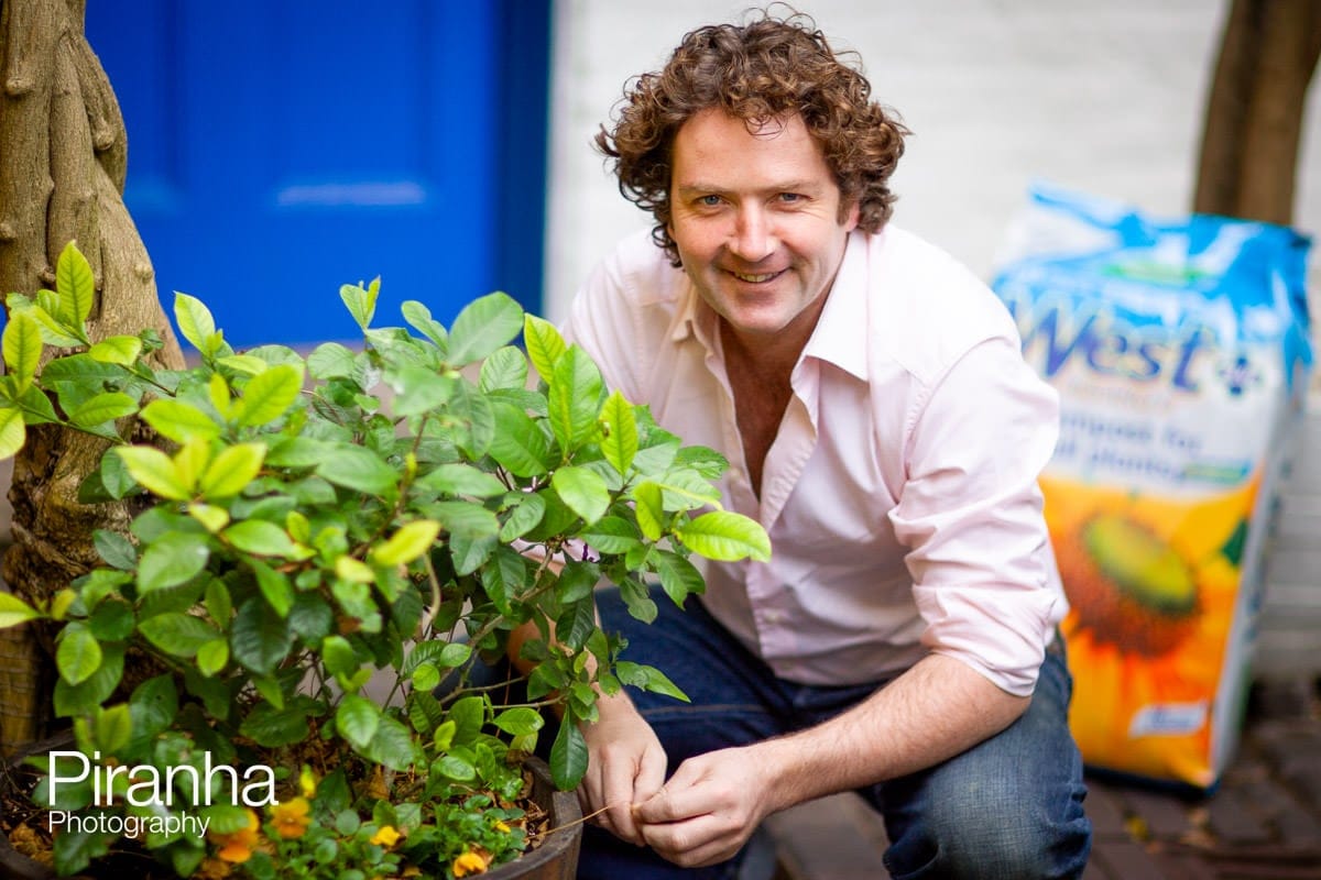 Diarmuid Gavin PR Photograph for Wroe PR and Westlands