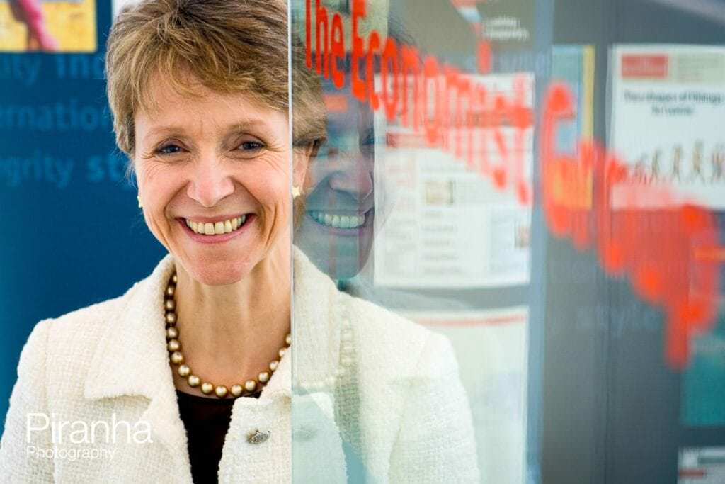 PR Photographer of Economist Chief Executive in London