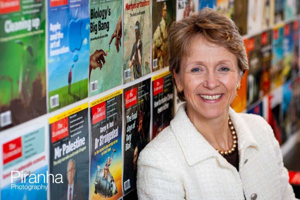 PR Photography of Economist Group Chief Executive