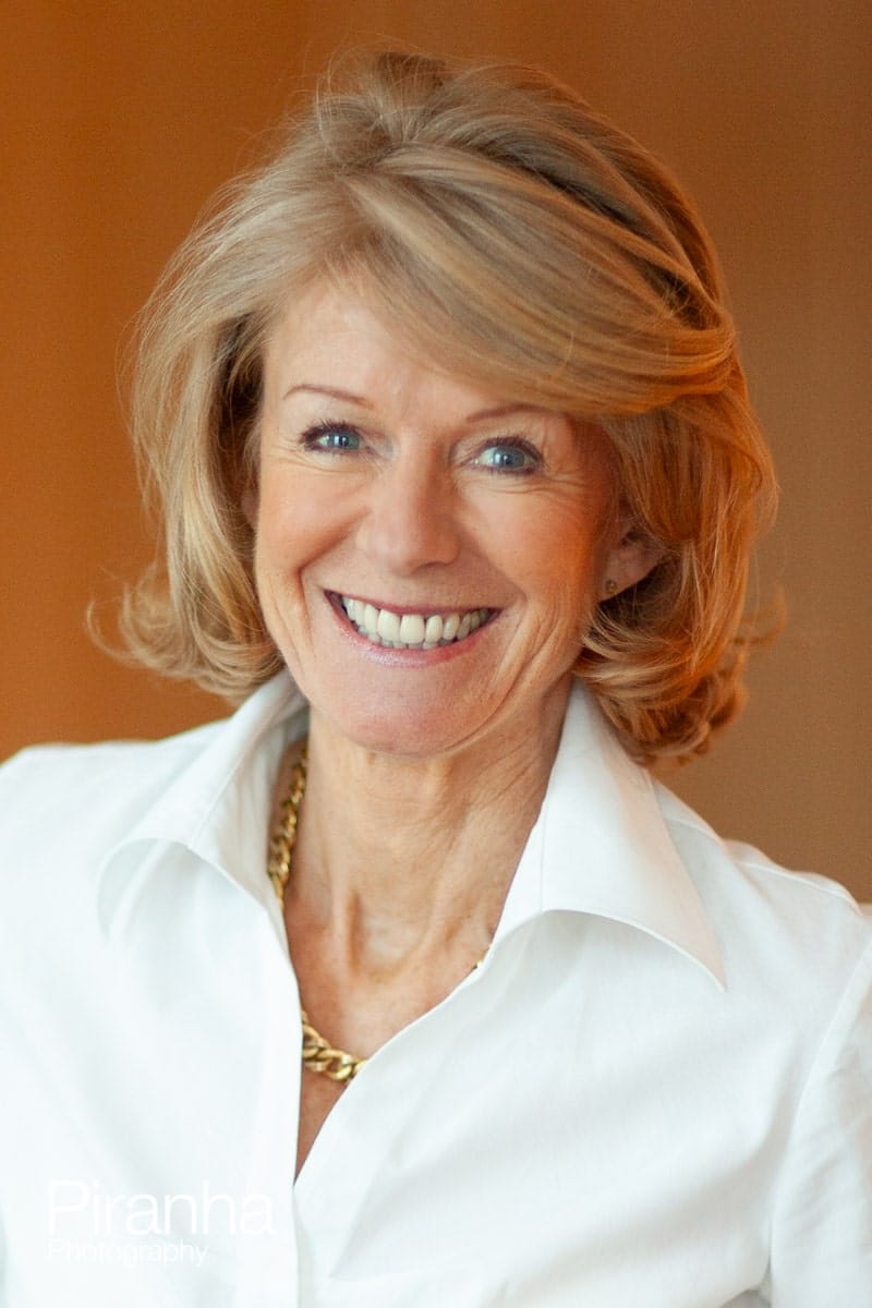Business photography of Angela Mortimer - portrait used on company website