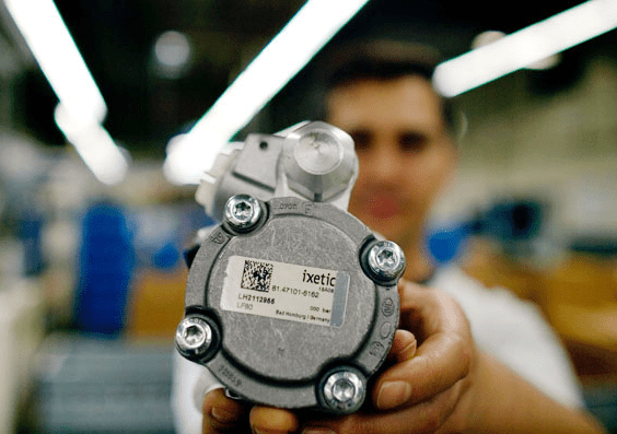 Photograph taken in Germany factory