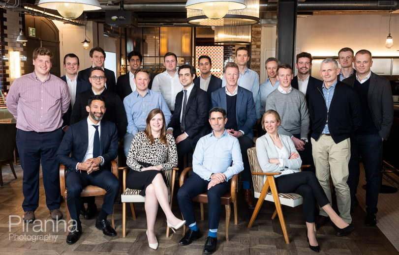 Corporate Photographer Discusses How to Best Organise and Take Group Photographs 5 group photograph taken in London of management team together