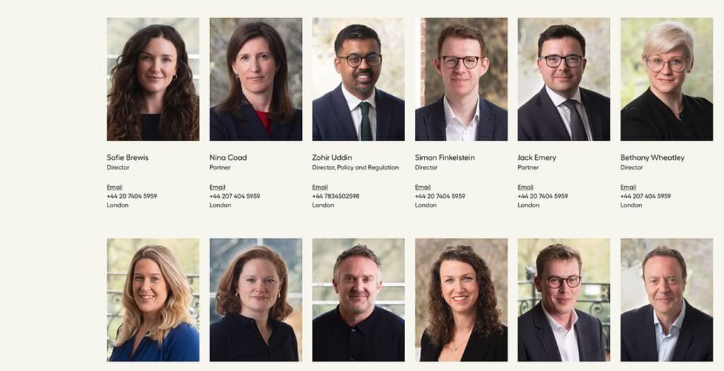 London portraits for new website.