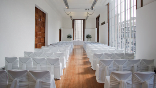 Venue photography of event room to show space