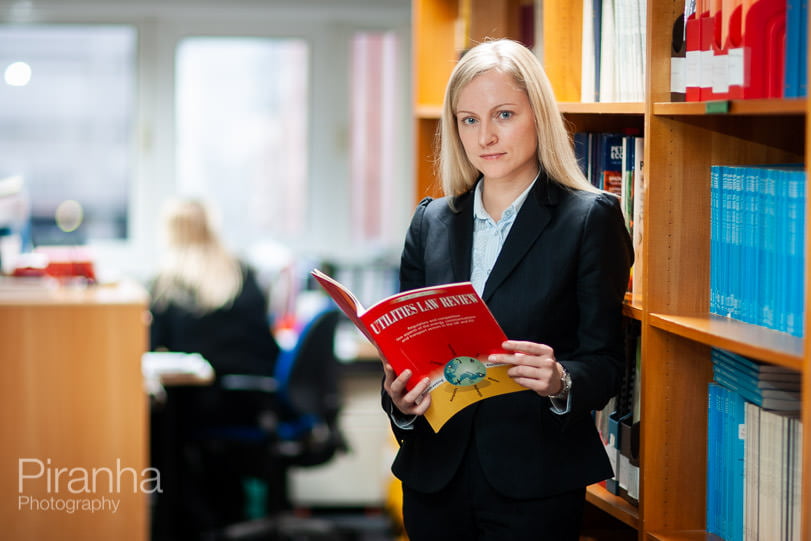 Nera Corporate Risk - Annual Report Photography taken for the New York office 6 Employee in London