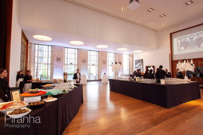 Room set up photograph for RIBA in central London for possible client events