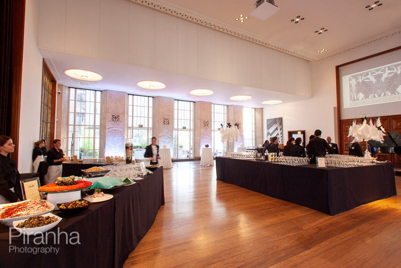 Venue photography of room setups for the Royal Institute of British Architects - RIBA 19 Room set up photograph for RIBA in central London for possible client events