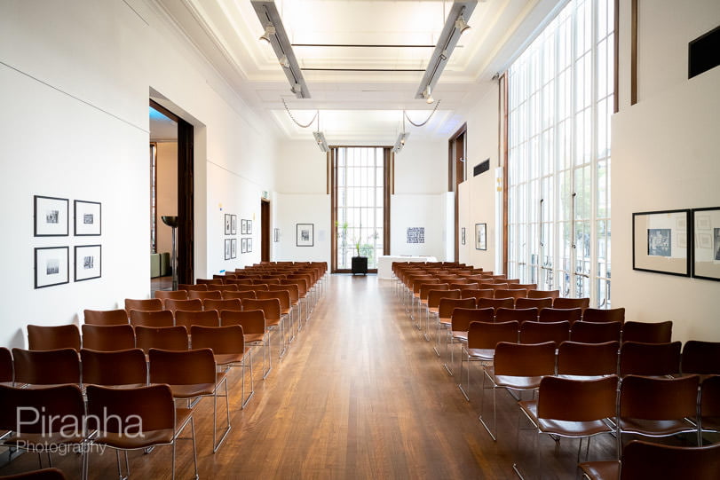 Venue photography of room setups for the Royal Institute of British Architects - RIBA 9 Room set up photograph for RIBA in central London for possible client events