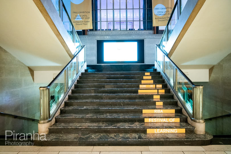 Room photography for RIBA in Portland Place, London