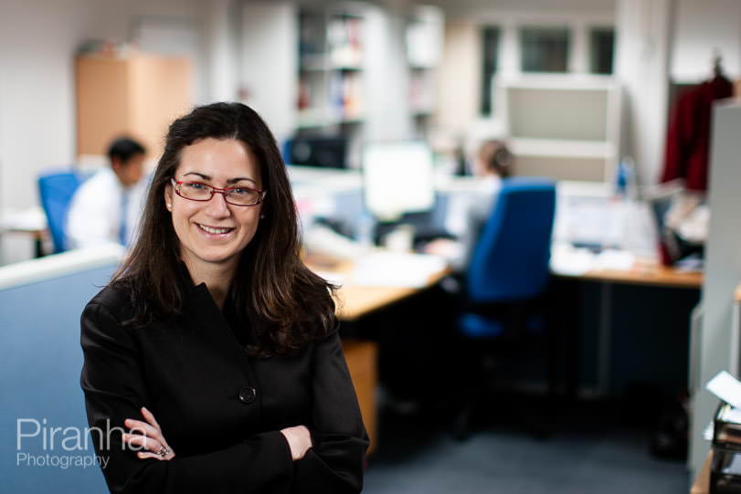 Photography of London offices and workforce for annual report