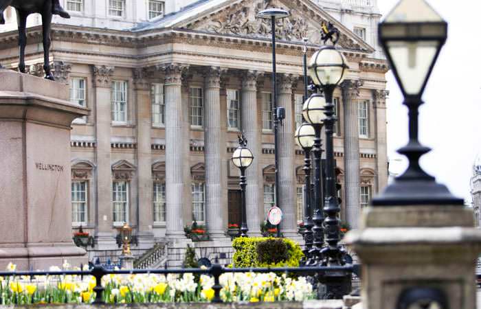 Annual report photographer took shot of building in City of London Annual report photographer took shot of building in City of London