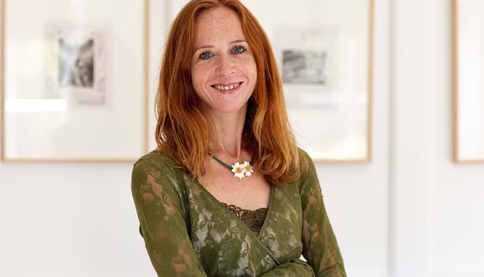 PR photography of Claire Kent, non-executive director at French Connection