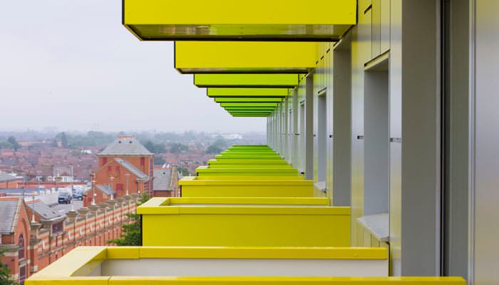 Location photograph of building in Barking for Redrow Location photograph of building in Barking for Redrow