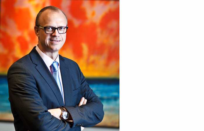 Photograph for publication in Swiss Equity Magazine of Fred Kindle Photograph for publication in Swiss Equity Magazine of Fred Kindle