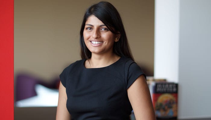 Lawfirm portrait photograph of trainee for brochure