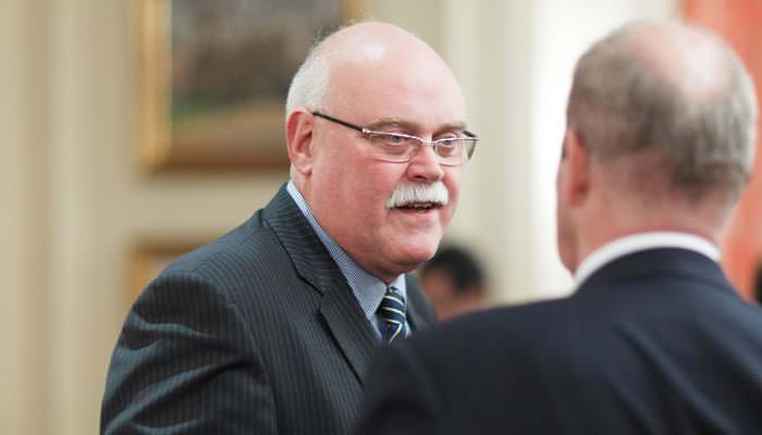 Photograph of atendee at event at Gray's Inn