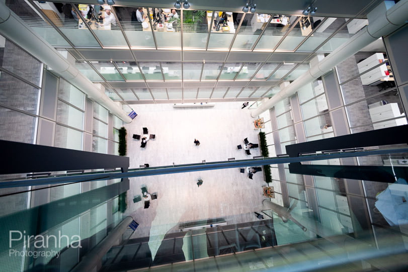 The Changing Photographic Brief of a FTSE100 Company 54 Office photography for London insurance company showing layout