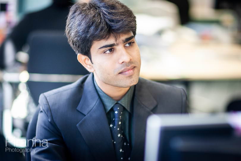 The Changing Photographic Brief of a FTSE100 Company 9 Stafff working photograph for FTSE100 company