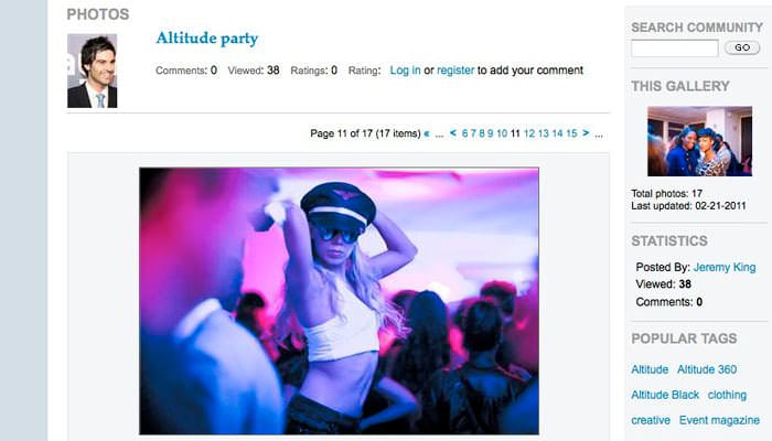 event-magazine-photograph Piranha Photography Photograph on Event Magazine Website of Party