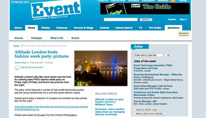 event-magazine-website Piranha Photography Photographs on Event Magazine Website of Party