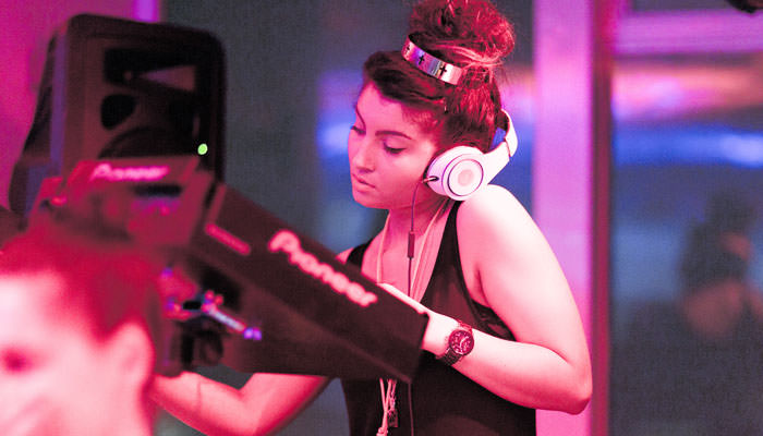 London Fashion Week Party Photograph - DJ