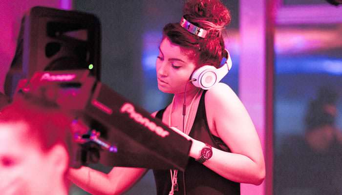 london-fashion-week-photograph London Fashion Week Party Photograph - DJ