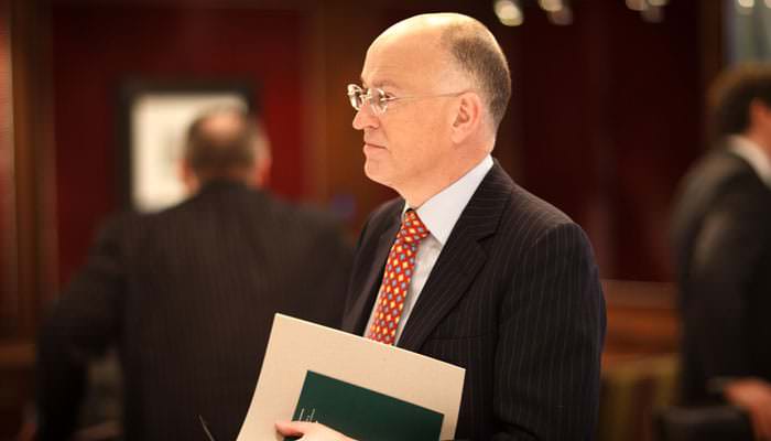 Photograph at Business Breakfast Meeting in London