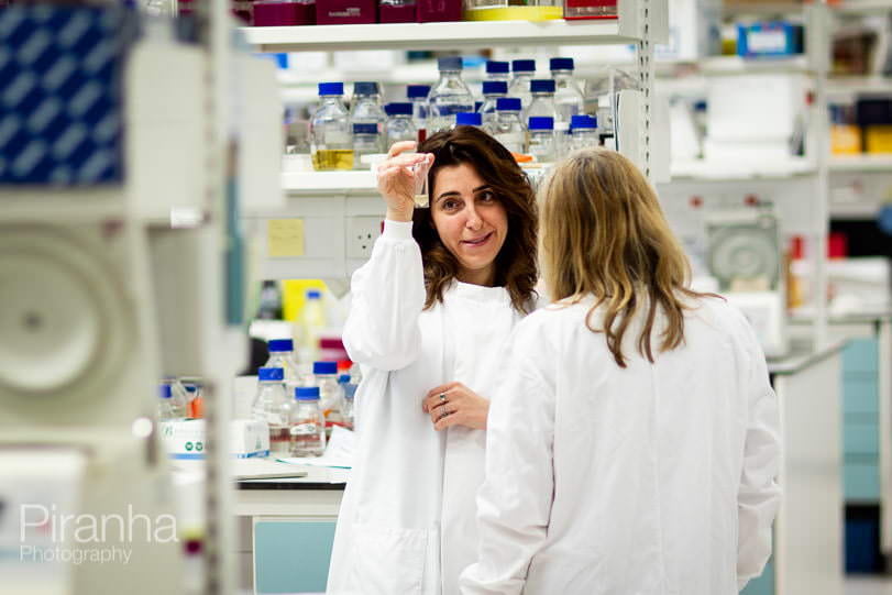 Medical research photography in London hospital