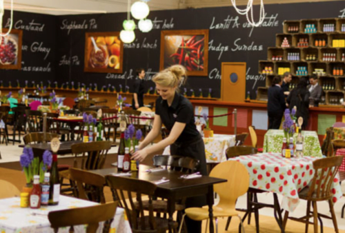 Photograph of Ideal Home Show at Earls Court for Catering Company