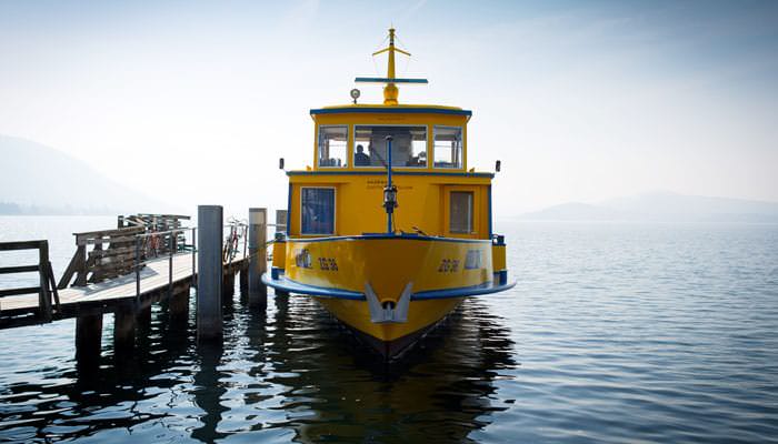 boat_photographed_zurich Photograph of Boat in Lake at Zug, Switzerland