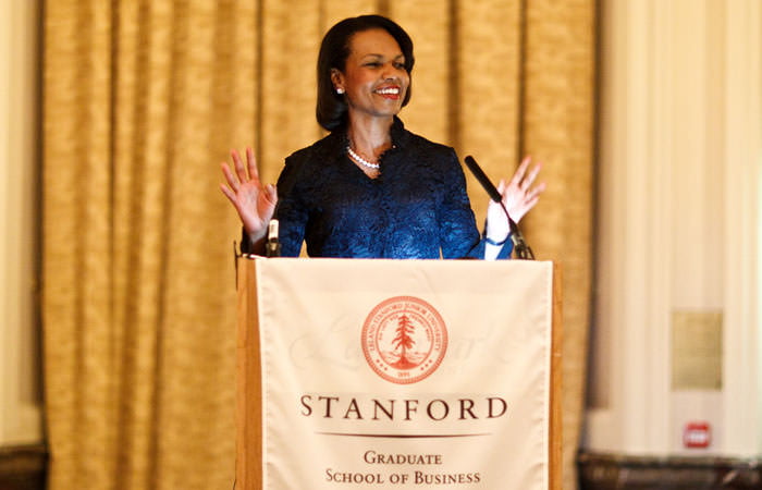 event-photographer-condoleezza-rice Photograph for Stanford University of Condoleezza Rice