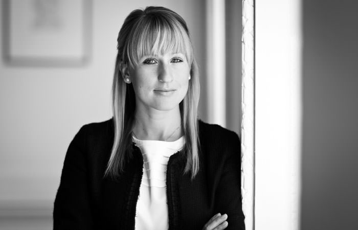 Black and White Business Portrait taken in London Offices