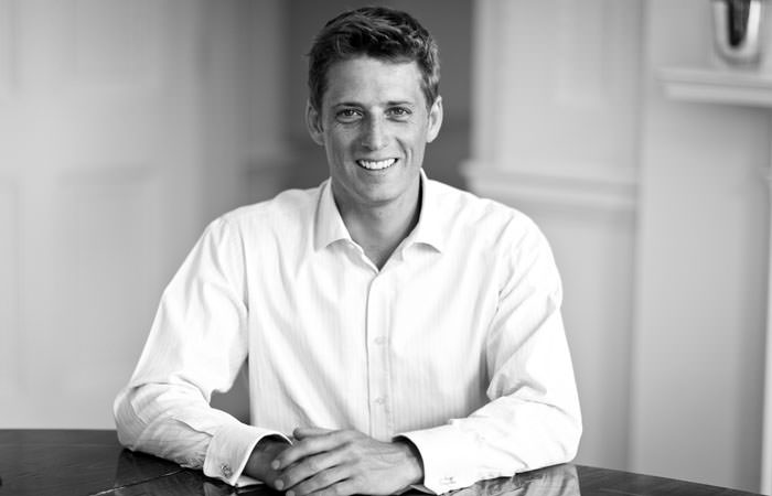 Black and White Business Portrait taken in London Offices