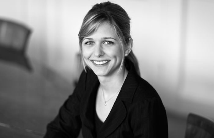 Black and White Business Portrait taken in London Offices