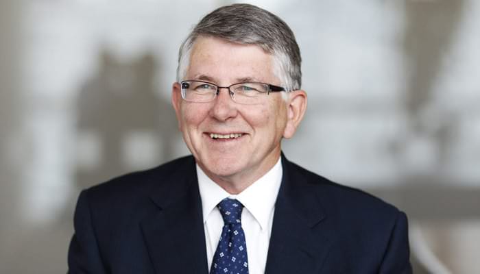 Photograph of Bank Board Member for Annual Report