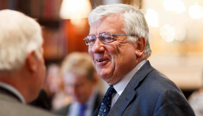 Photograph of guest at Business Breakfast Meeting at Mandarin Oriental