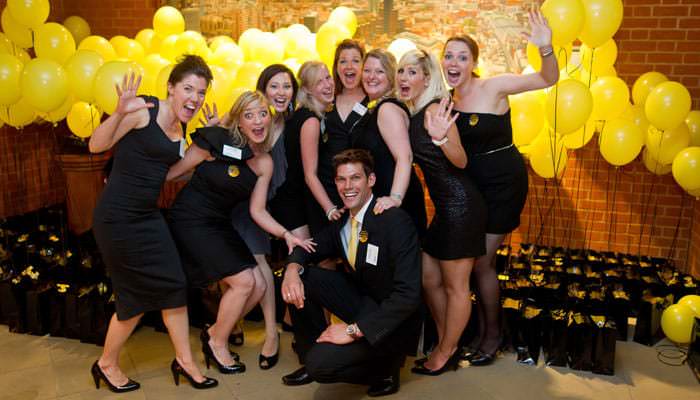 Team Photograph of Agency in London