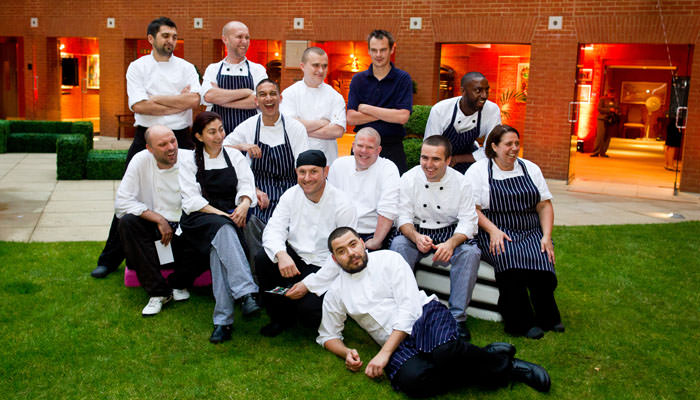 Team Photograph at Event in London
