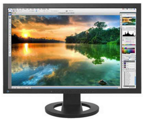 New screen for processing professional corporate photographs