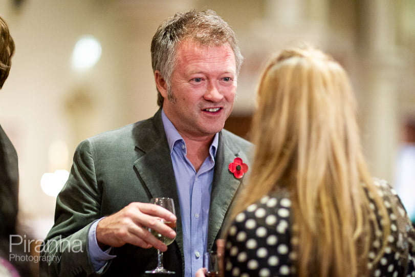 Fundraising Evening for St John's Church Nottinghill - Photography of the Event 16 guests photographed at London charity evening in Nottinghill