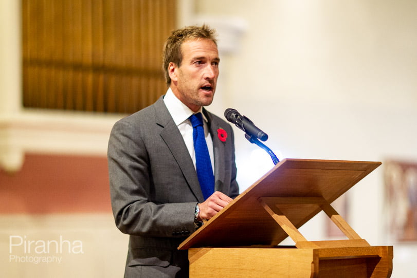 Fundraising Evening for St John's Church Nottinghill - Photography of the Event 12 Ben Fogle speaking at London charity event - event photographer