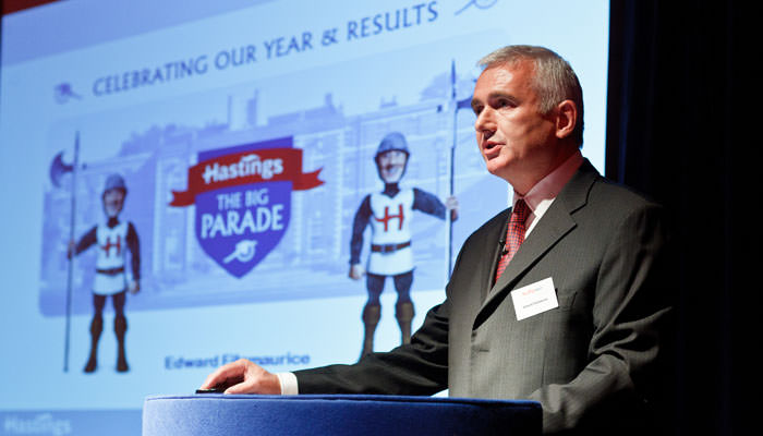 Speaker photograph at HAC Company Party