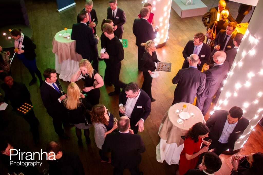 Christmas party photographer London venue - guest pictured  at party