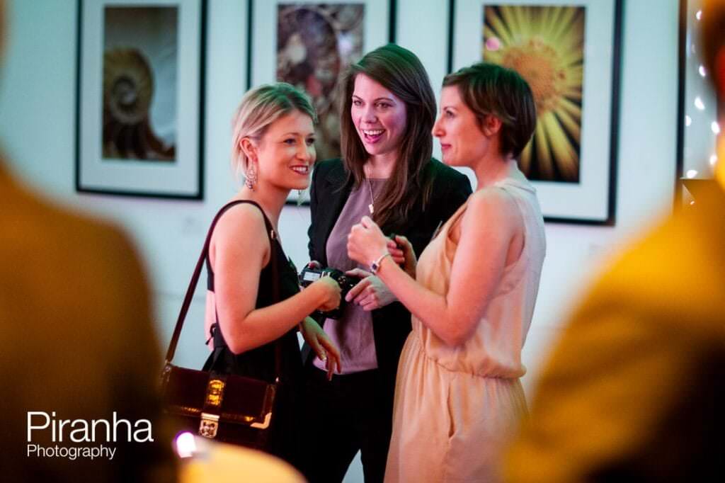 Christmas party photographer London venue - guest pictured  at party