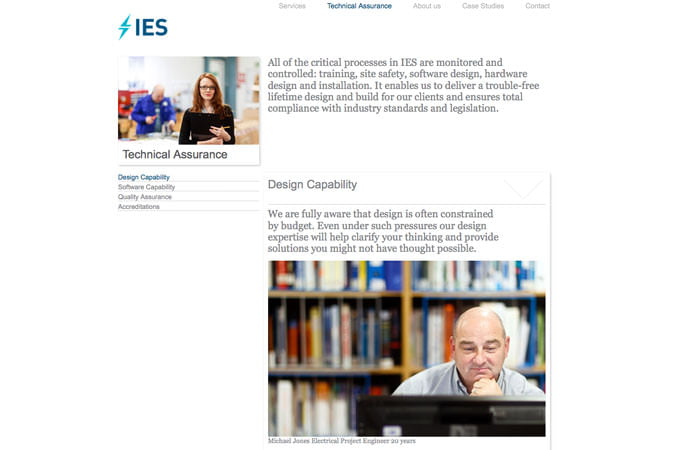 website-ies3 New Website Photograph