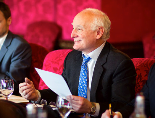 Board members photographed in the Ritz in London for Russian company