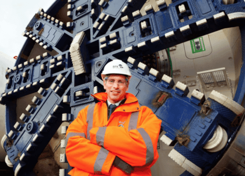 Crossrail PR photograph