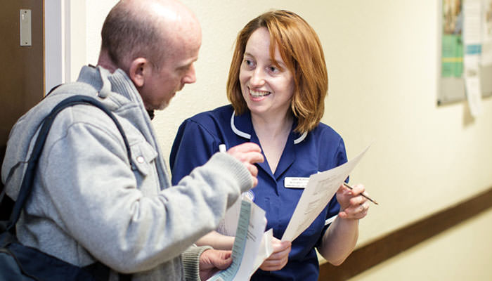 Photograph hospital, London