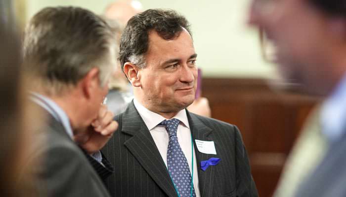 Photograph at the House of Commons of MPs