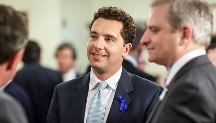 Photograph at the House of Commons of MPs